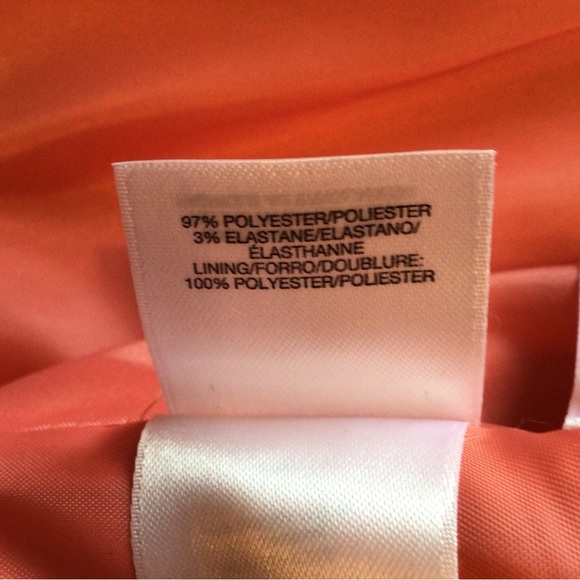 Black Label Evan-Picone Sleeveless Peach Sheath Dress - Picture 7 of 12